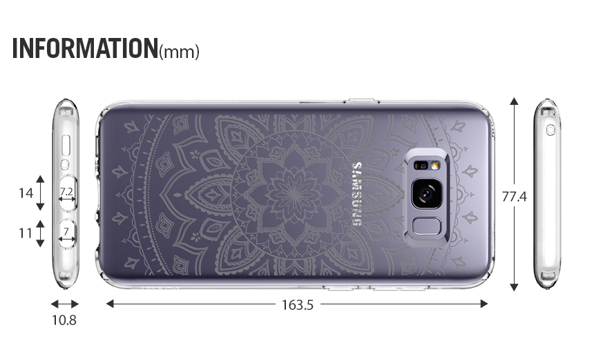 New Liquid Shine Case for Sufigen Galaxy S8 Plus